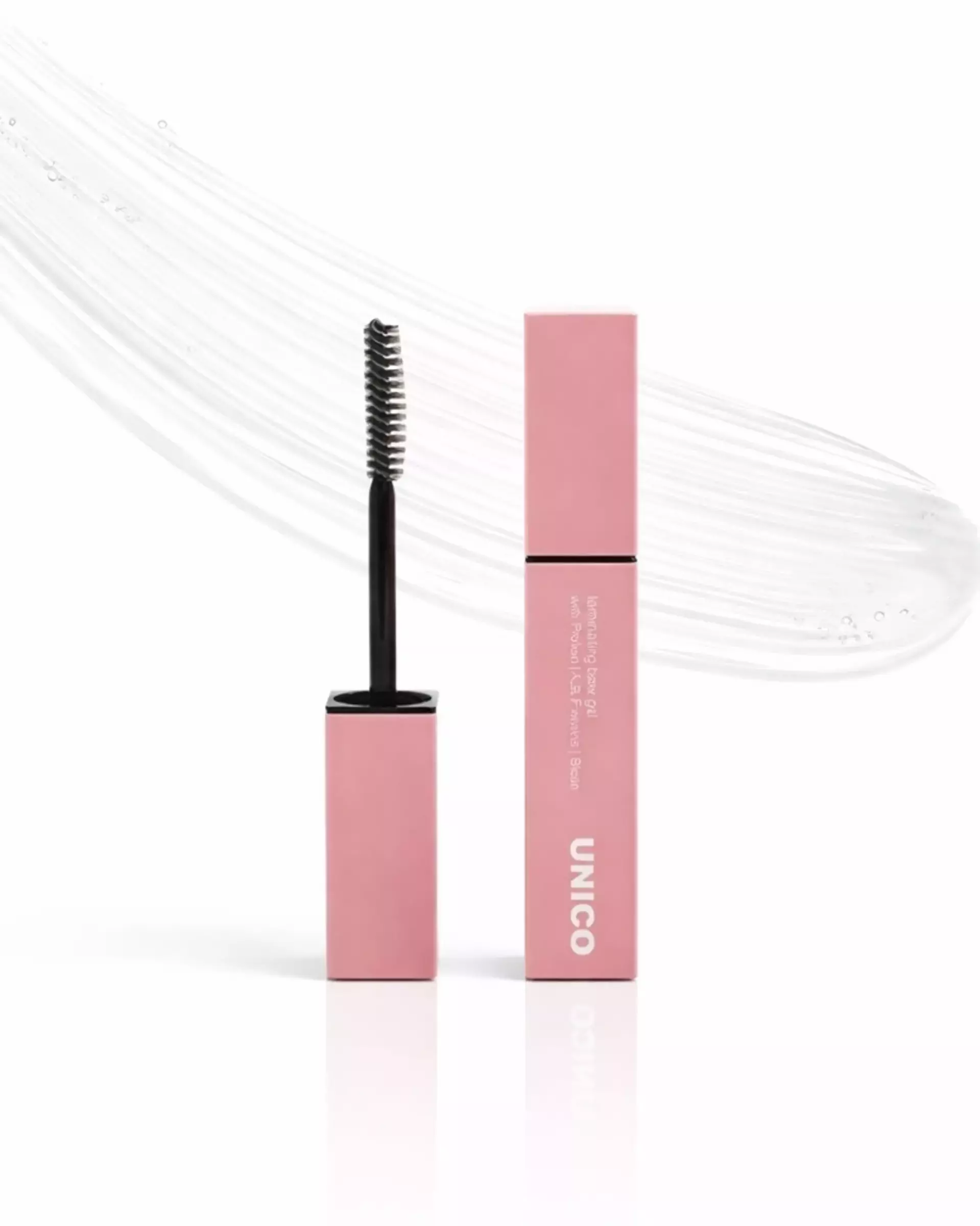 Стійкий прозорий гель–скульптор для фіксації брів UNICO BROW GEL Sculpt & Care, 10 g 